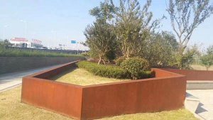 大名耐候钢挡土墙